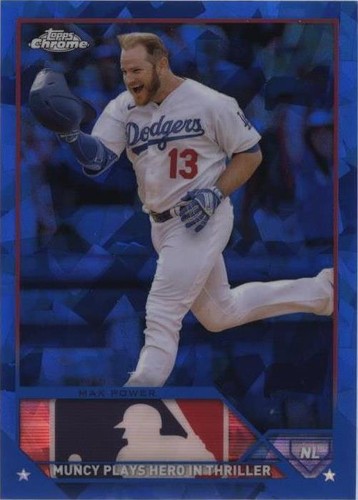 2023 Topps Chrome Update Series Sapphire Edition - Max Muncy #USCS179