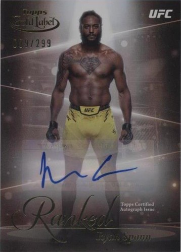 2024 Topps Gold Label UFC - Ryan Spann #RIK-RSP