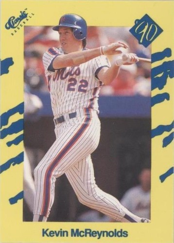 1990 Classic Update Yellow Travel Edition - Kevin McReynolds #T56
