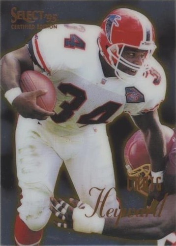 1995 Select Certified Edition Craig Heyward #91