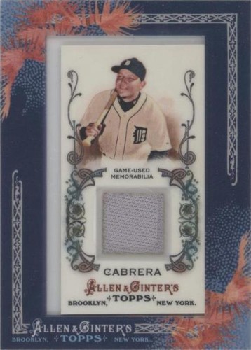 2011 Topps Allen & Ginter's - Miguel Cabrera #AGR-MCB