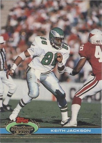 1991 Topps Stadium Club Keith Jackson #230