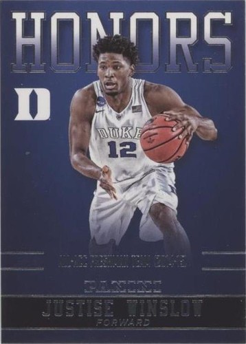 2015 Panini Duke Blue Devils - Justise Winslow #JW-DU