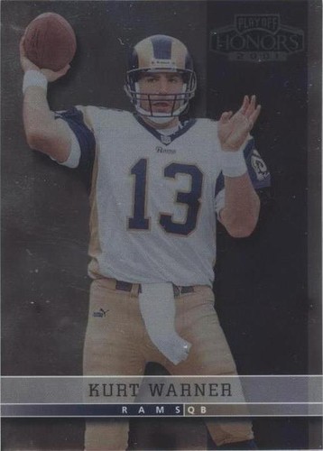 2001 Playoff Honors Kurt Warner #92