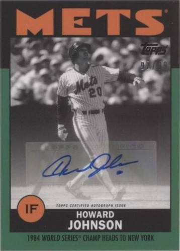 2021 Topps ESPN 30 for 30 Once Upon a Time in Queens - Howard Johnson #12-A