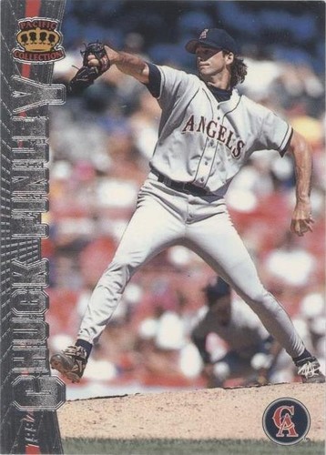 1997 Pacific Crown Collection - Chuck Finley #8