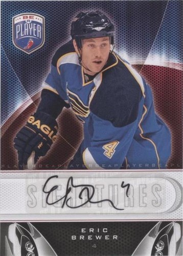2009-10 Upper Deck Be a Player - Eric Brewer #S-EB