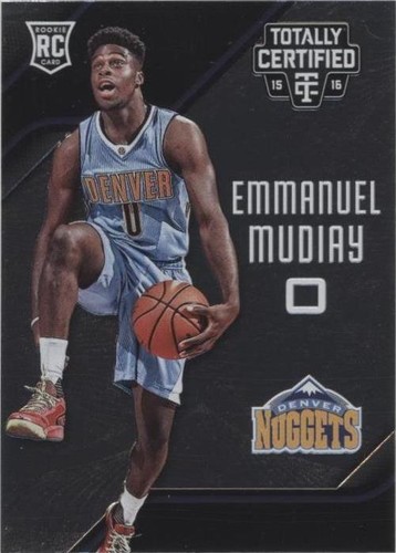2015-16 Panini Totally Certified - Emmanuel Mudiay #190