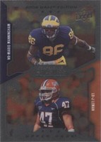 2008 Upper Deck Draft Edition J Leman Mario Manningham #247