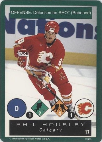 1995-96 Playoff One on One Challenge - Phil Housley #17
