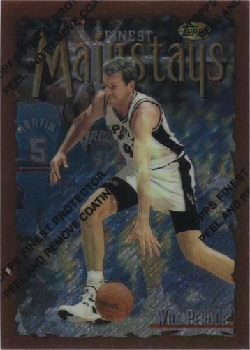 1996-97 Topps Finest - Will Perdue #191