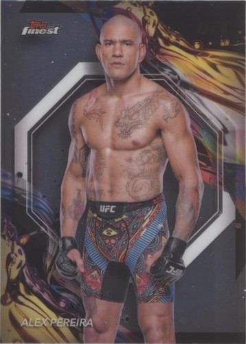 2024 Topps Finest UFC - Alex Pereira #101