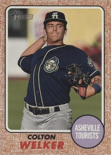 2017 Topps Heritage Minor League Edition - Colton Welker #188