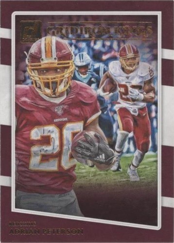 2020 Panini Donruss Adrian Peterson #GK-AP