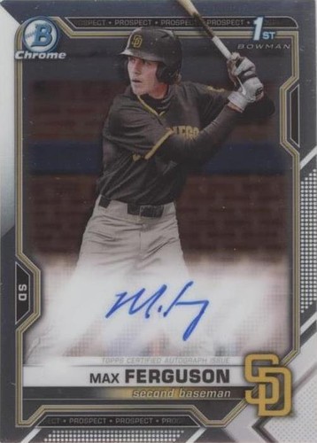 2021 Bowman Draft - Max Ferguson #CDA-MF