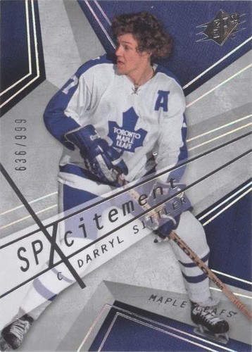 2008-09 SPx - Darryl Sittler #X12