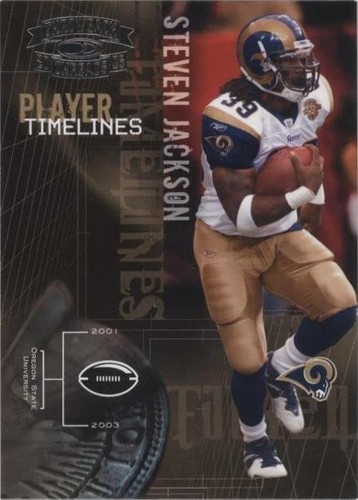2005 Donruss Throwback Threads Steven Jackson #PT-22