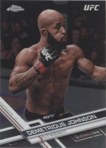 2017 Topps Chrome UFC - Demetrious Johnson #23