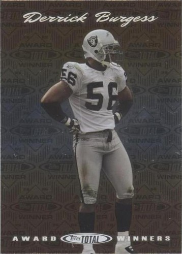2006 Topps Total Derrick Burgess #AW7