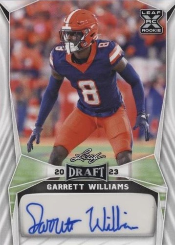 2023 Leaf Draft Garrett Williams #BA-GW1