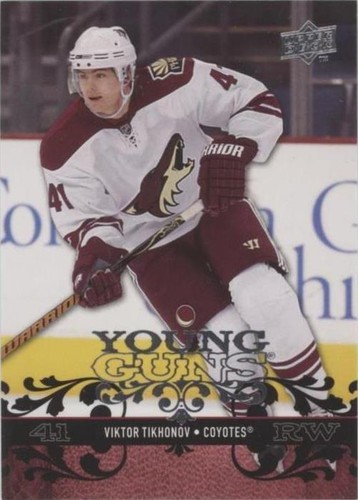 2008-09 Upper Deck - Viktor Tikhonov #486