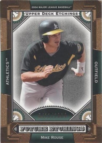 2004 Upper Deck Etchings - Mike Rouse #100