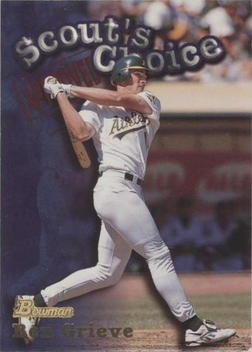 1998 Bowman - Ben Grieve #SC4
