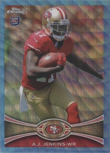2012 Topps Chrome A.J. Jenkins #BW-156