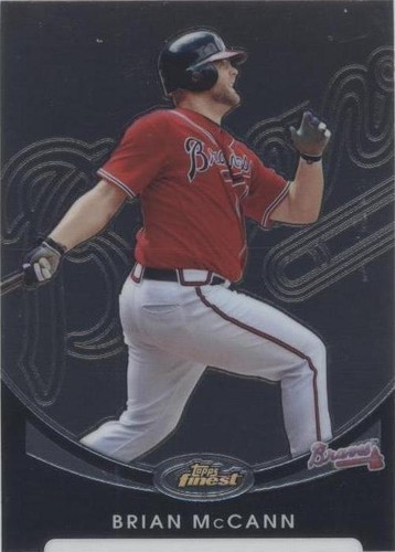 2010 Topps Finest - Brian McCann #116