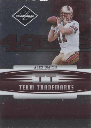 2006 Leaf Limited Alex Smith #TT-1