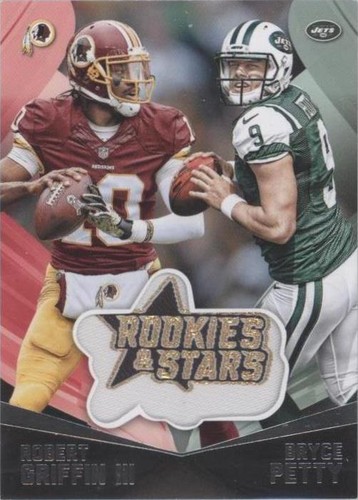2015 Panini Rookies & Stars Bryce Petty Robert Griffin III #EP2
