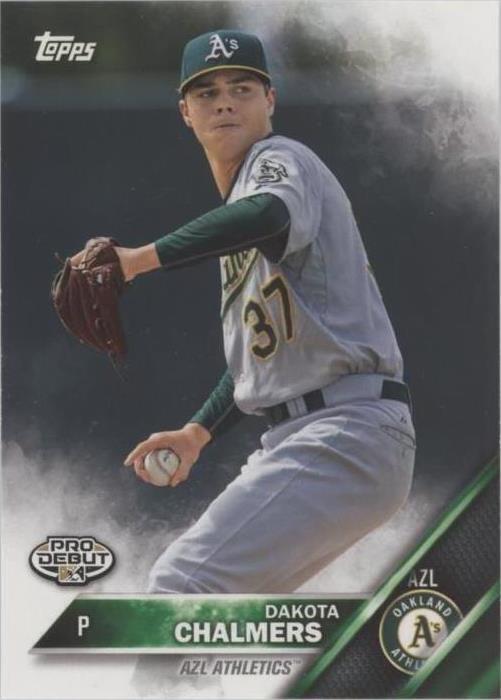 2016 Topps Pro Debut - Dakota Chalmers #161