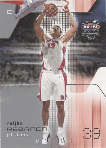 2002-03 NBA Hoops Stars - Zeljko Rebraca #140
