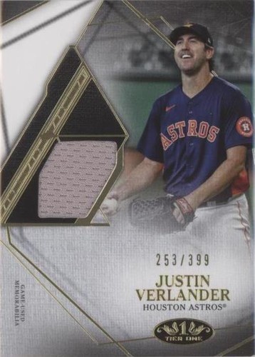 2022 Topps Tier One - Justin Verlander #T1R1-JVE