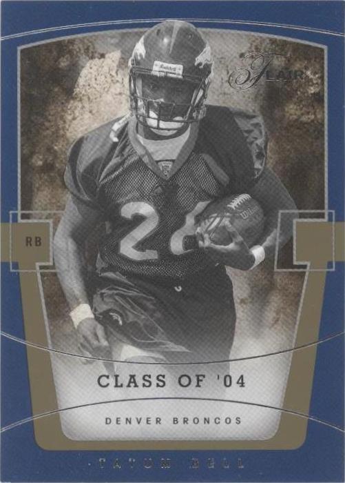 2004 Flair Tatum Bell #85