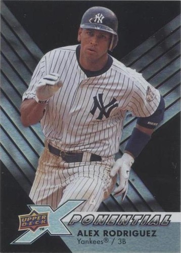 2009 Upper Deck X - Alex Rodriguez #X4-AR