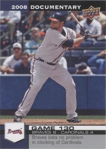 2008 Upper Deck Documentary - Brian McCann #3819
