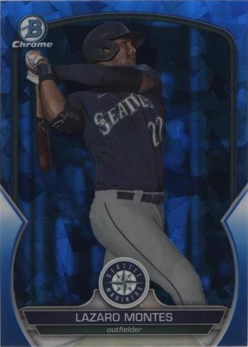 2023 Bowman Chrome Draft Sapphire Edition - Lazaro Montes #BDC-185