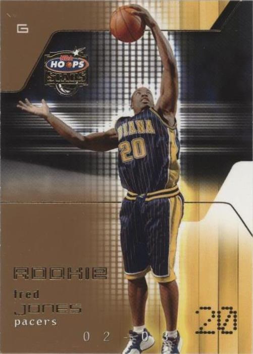 Aros de la NBA 2002-03 estrellas - Fred Jones #176