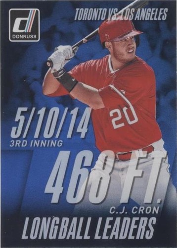 2015 Panini Donruss - C.J. Cron #7