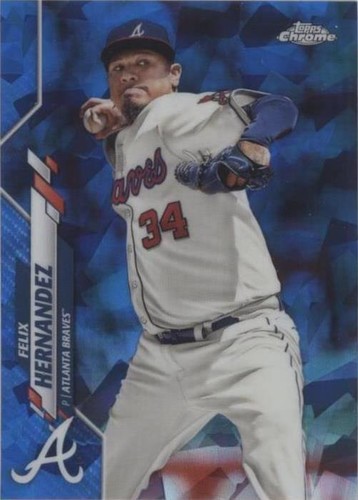 2020 Topps Chrome Sapphire Edition - Félix Hernández #521