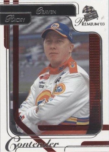 2003 Press Pass Premium - Ricky Craven #P6