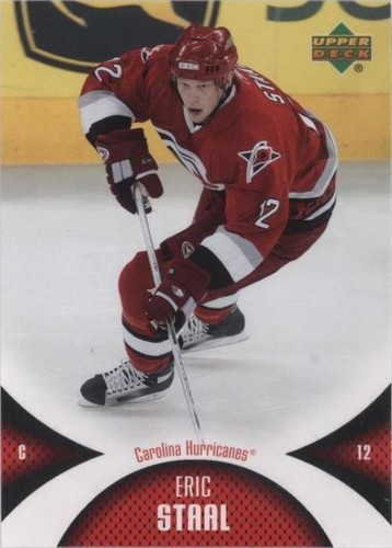 2006-07 Upper Deck Mini Jersey Collection - Eric Staal #17