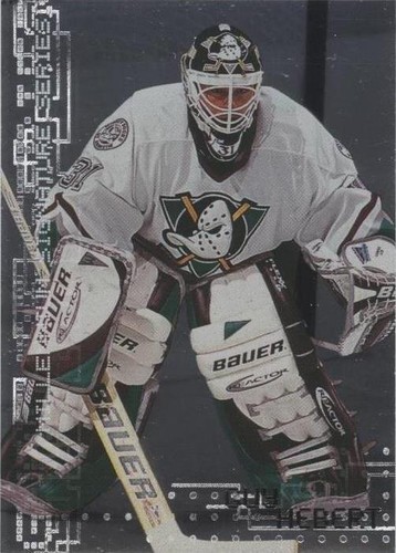 1999-00 In the Game Be A Player Millennium Signature Series - Guy Hebert #5