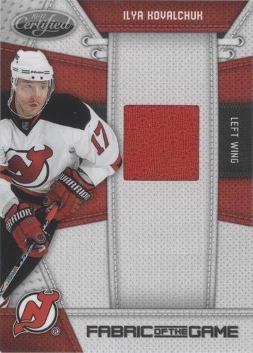 2010-11 Certified - Ilya Kovalchuk #IK