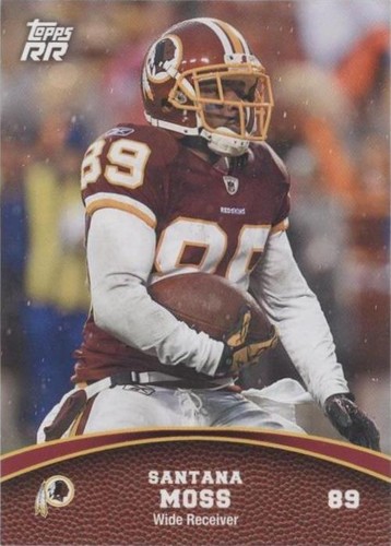 2011 Topps Rising Rookies Santana Moss #73