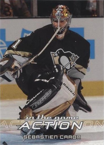 2003-04 In the Game Action - Sebastien Caron #406