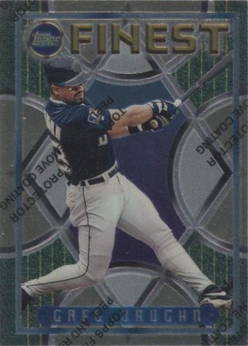 1995 Topps Finest - Greg Vaughn #114