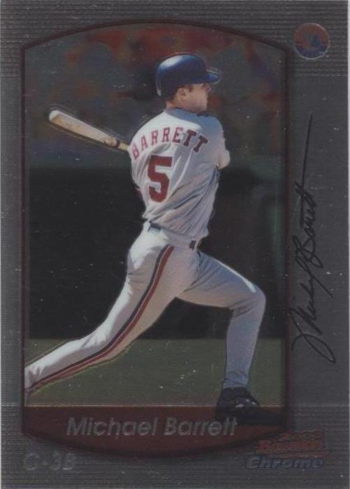 Topps Michael Barrett Baseball Sports Trading Cards