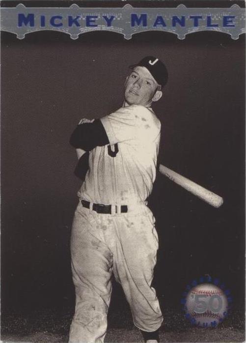 1996 年 Topps 体育场俱乐部 - 米奇地幔 #MM1
